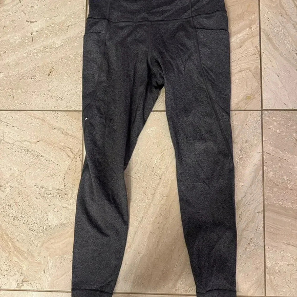Athleta Medium Grey Leggings - Picture 1 of 3